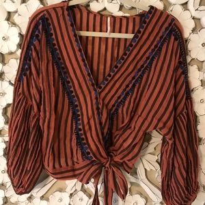Free people cropped top